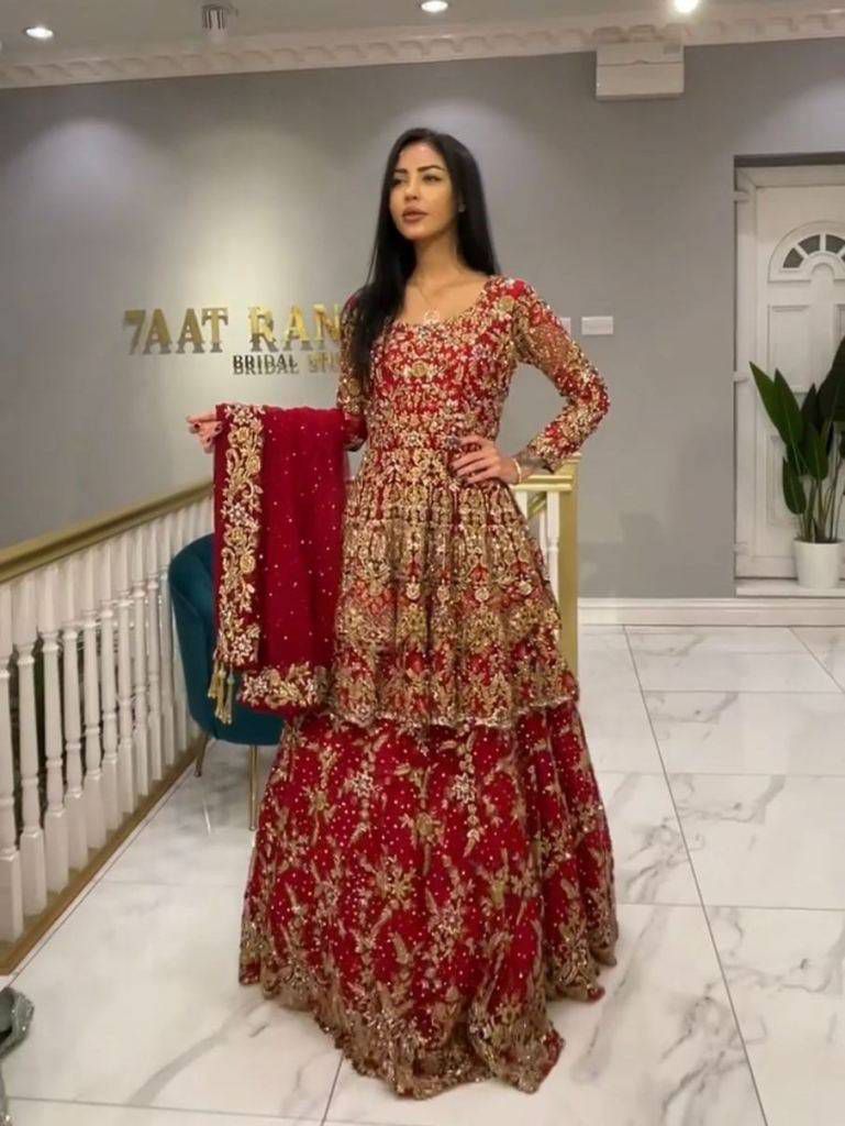 Sahar Elegant Embroidered Lehenga Set