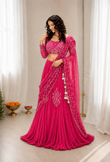 Get festive ready in our new Trending Stylelish Lehenga Choli set