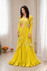 Get festive ready in our new Trending Stylelish Lehenga Choli set