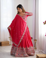 Letest New Bollywood Style Natural Crep silk Lehenga choli