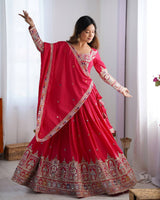 Letest New Bollywood Style Natural Crep silk Lehenga choli