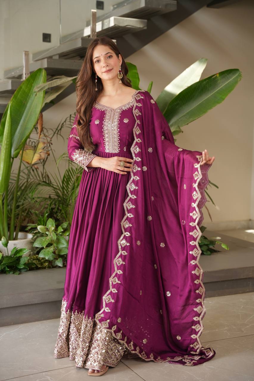 esigner Party Wear Look Gown Collection – Infab zon
