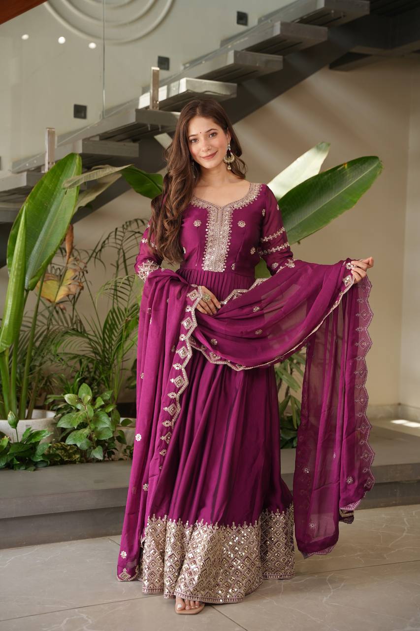 esigner Party Wear Look Gown Collection – Infab zon