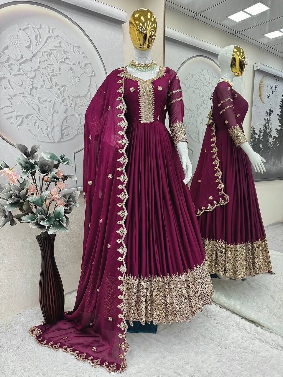 esigner Party Wear Look Gown Collection – Infab zon