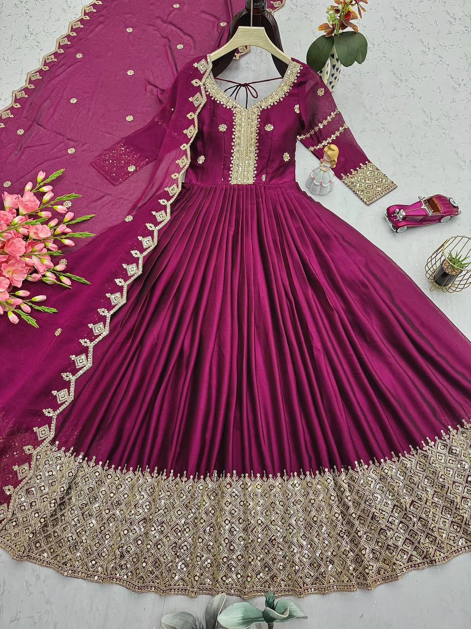 esigner Party Wear Look Gown Collection – Infab zon