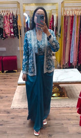 New Super Trending Party Wear Koti with Plazzo