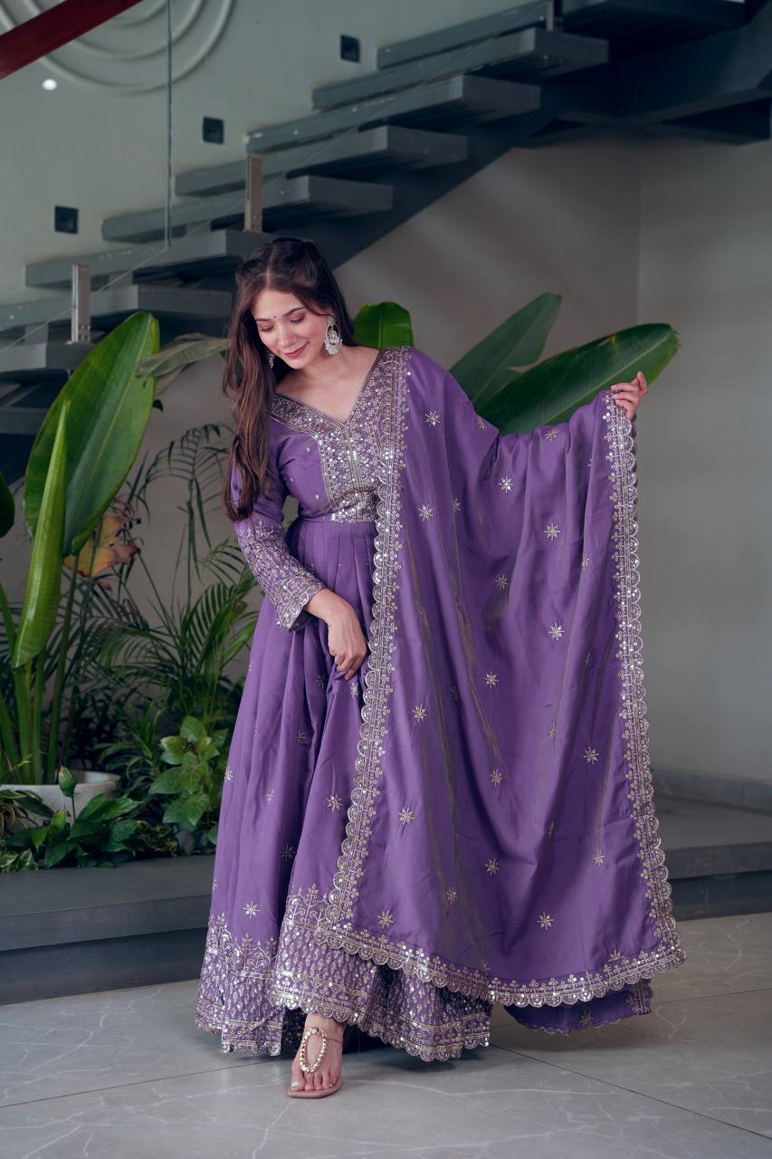 Designer Party Wear Look Gown Collection