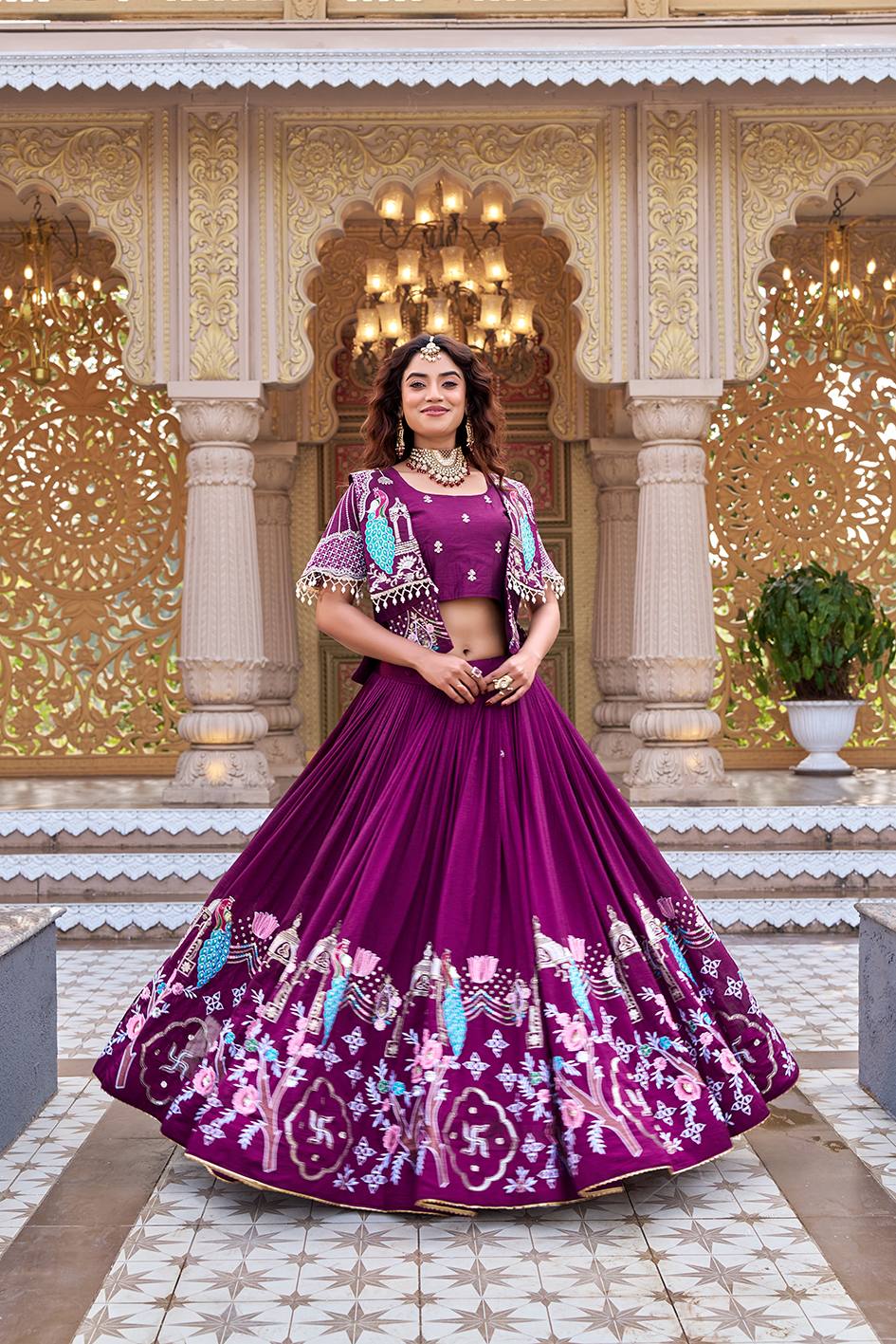 New Festival Lehenga choli & koti
