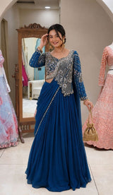New Launching Embroidery Work Lehenga Choli