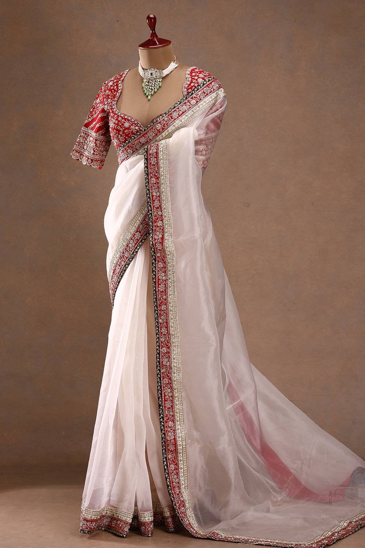 Royal Organza Silk Designer Saree