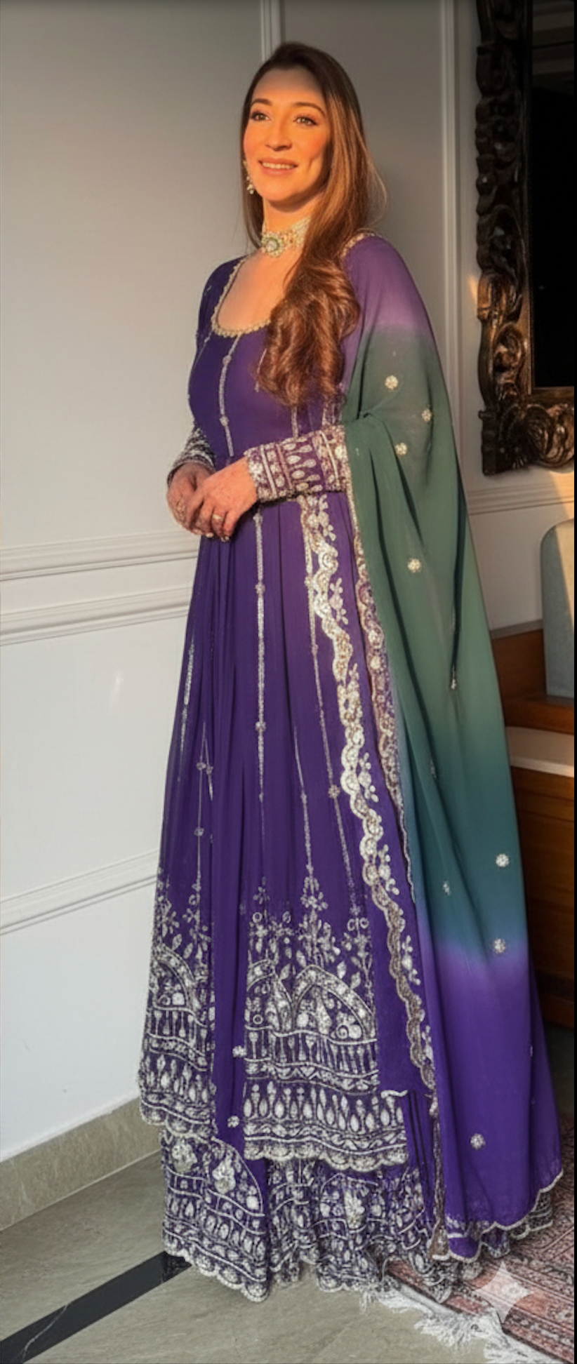 Designer Top, Lehenga and Dupatta Set in Faux Georgette with Thread and Sequin Work – 6000 Series Quality