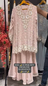 Zarmina Festive Georgette Ensemble