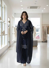 Zarmina Festive Georgette Ensemble